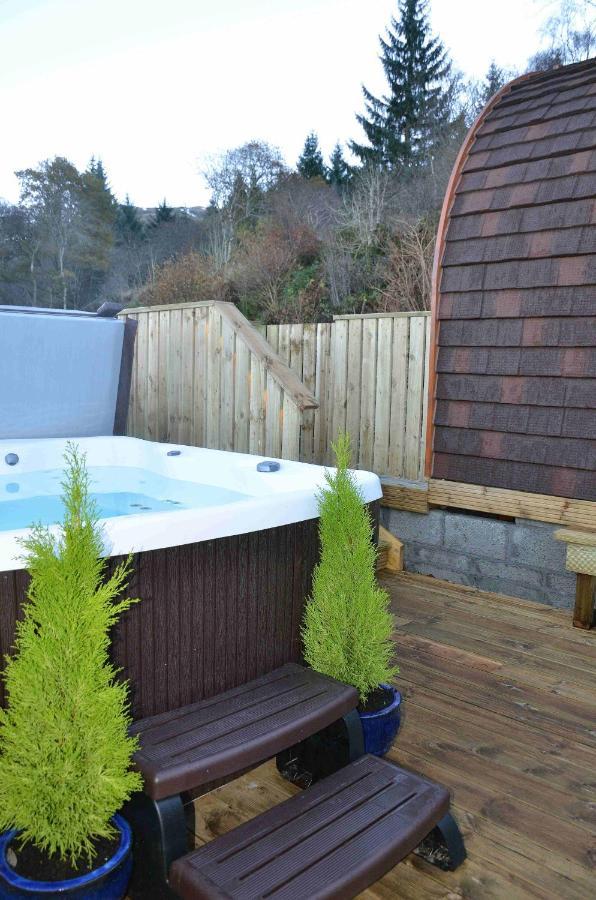 Seaview Pod And Hot Tub Villa Ballachulish Dış mekan fotoğraf